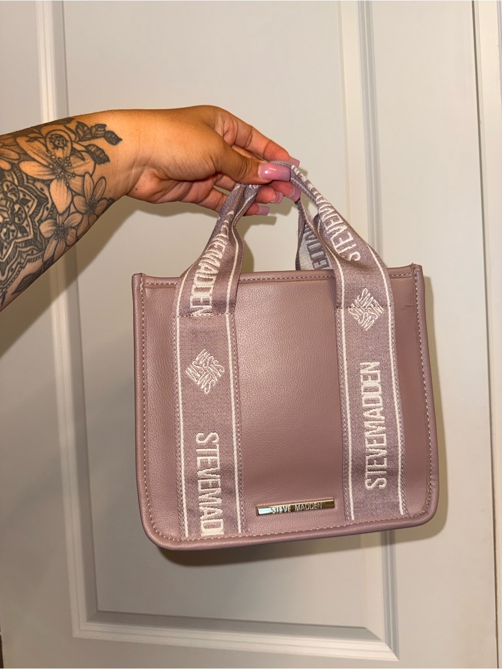 Mauve Steve Madden Bwebber Satchel